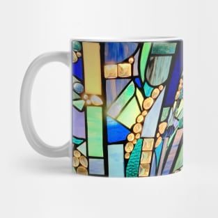 Blue Glass Mug